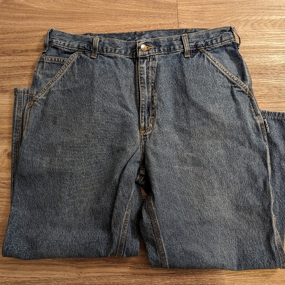Carhartt work wear carpenter jeans 38 - Picture 2 of 3